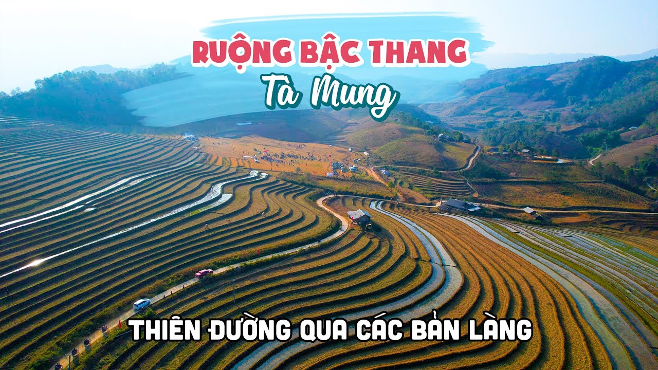 Con đường Ruộng Bậc Thang Tà Mung tuyệt đẹp của Lai Châu | DU LỊCH TÂY BẮC