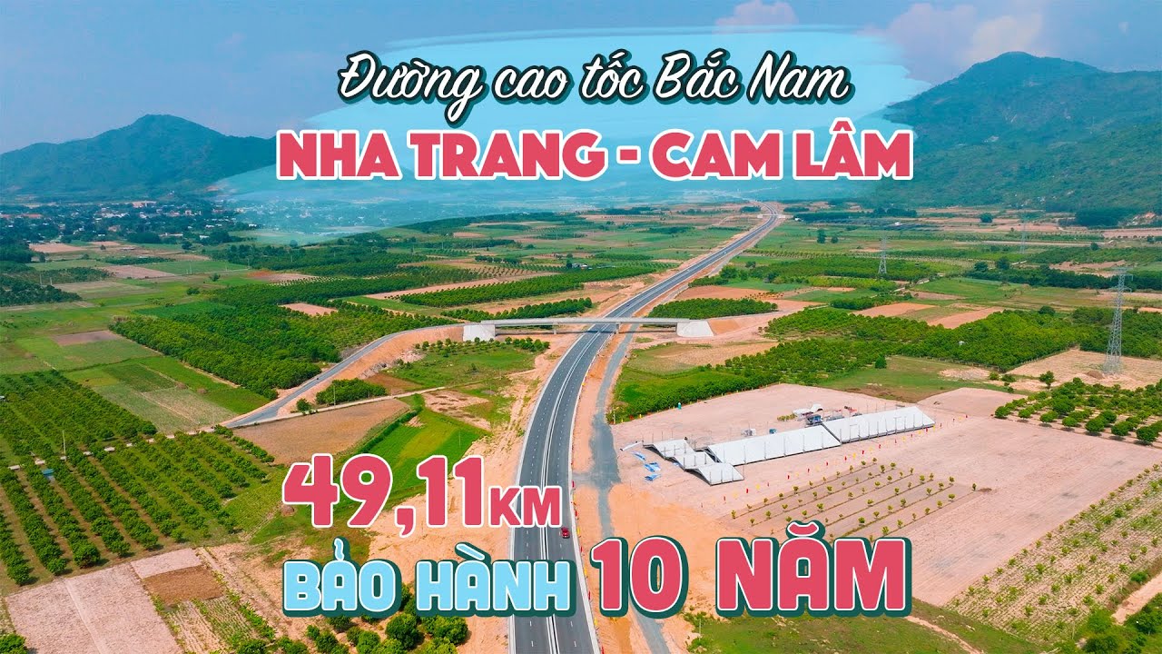 KHÁM PHÁ ĐƯỜNG CAO TỐC NHA TRANG - CAM LÂM hơn 49km được Bảo hành 10 năm tại Khánh Hoà