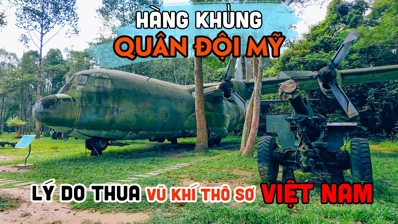 Hàng Khủng Quân Đội Mỹ bất ngờ thua Vũ Khí Thô Sơ Việt Nam tại Địa Đạo Củ Chi